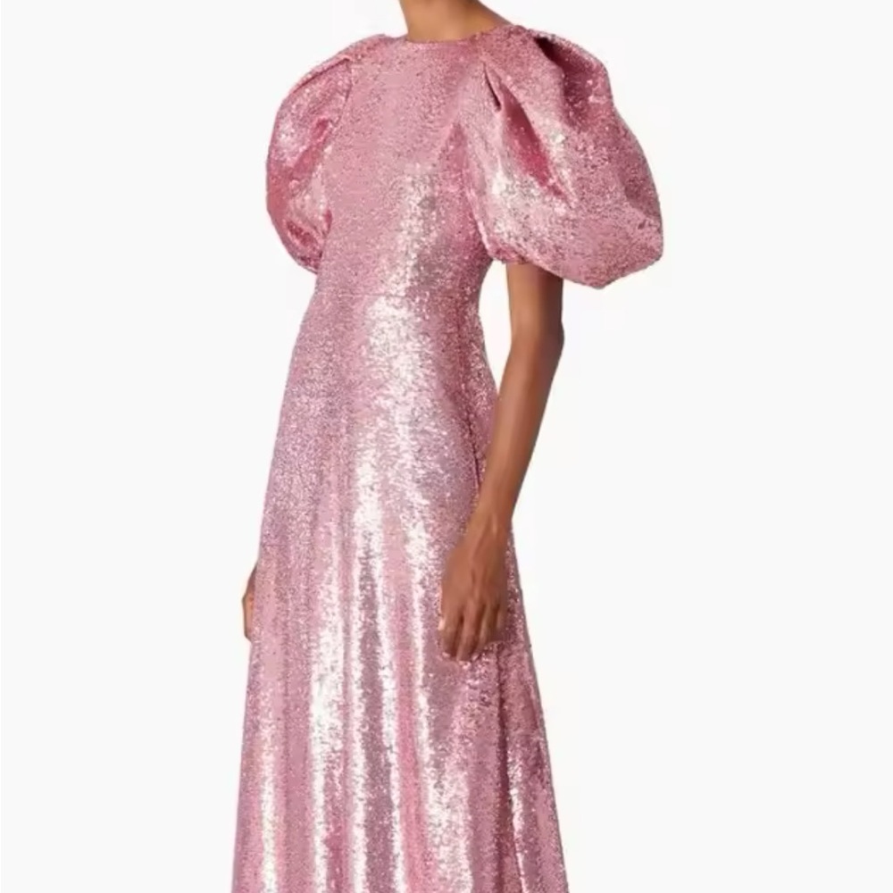 Gorgeous pink sparkle gown